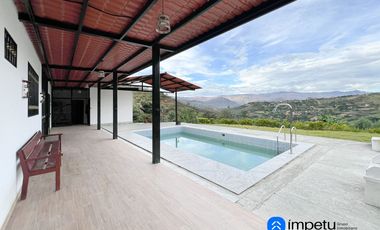 Se vende amplio terreno con dos casas en Landangui-Malacatos