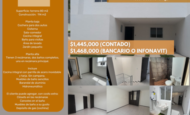 Casa en Venta en San Juan Cuautlancingo, Puebla