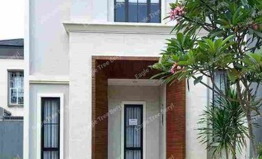 Disewakan dan Dijual rumah 2 lantai Furnish  dekat Tol Alam Sutera