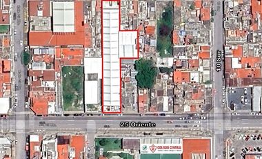 Renta Bodega 25 Oriente Colonia Antigua Francisco Villa