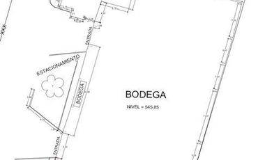 SE RENTA BODEGA DE 1900 M2 TECHADOS EN ZONA NORTE PONIENTE COL. LAGUITOS