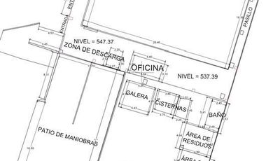 SE RENTA BODEGA DE 1000 M2 TECHADOS EN ZONA NORTE PONIENTE COL. LAGUITOS