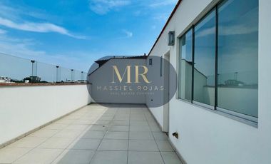 Venta Duplex 3 hab. c/terraza propia frente a parque San Borja, adic. cocheras