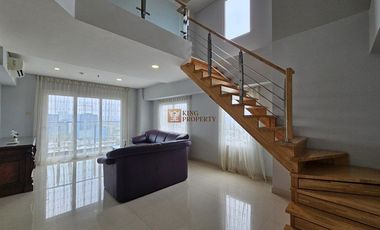 Siap Huni, Disewakan Loft 2 Lantai Eksklusif Maqna Residence Furnish Mewah, Dekat Puri Indah Mall, Lippo Mall