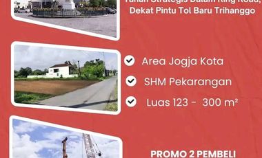 Tanah Area Jogja Kota Dekat Kampus UGM, Nyaman Huni dan Asri