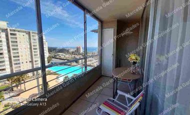 Arriendo Departamento Temporal en Laguna Vista Algarrobo con Vista Al Mar para 6 personas