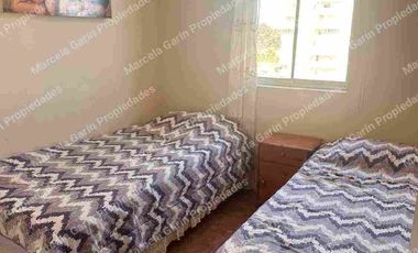 Arriendo Departamento Temporal en Laguna Vista Algarrobo con Vista Al Mar para 6 personas