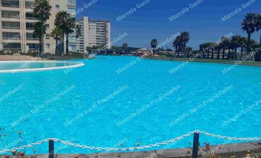 Arriendo Departamento Temporal en Laguna Vista Algarrobo con Vista Al Mar para 6 personas