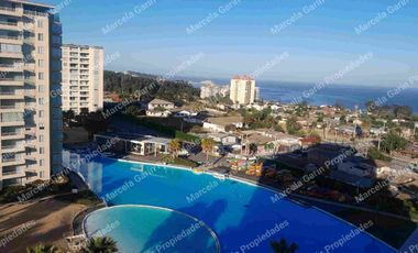 Arriendo Departamento Temporal en Laguna Vista Algarrobo con Vista Al Mar para 6 personas