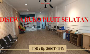 disewa cepat ruko pluit selatan rapih