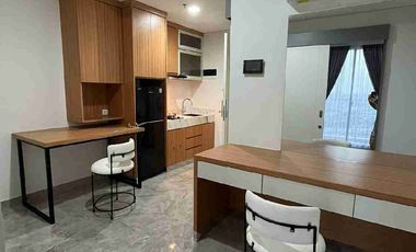 disewakan apartement studio+ di avenue88 furnish lengkap ada AC 2, springbed,kitchenset lengkap,kulkas,lemari baju, meja makan dll lantai 11 tinggal bawa baju