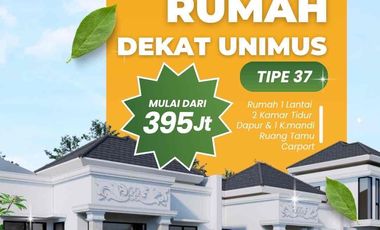 rumah sambiroto dekat unimus rsud wongso java mall