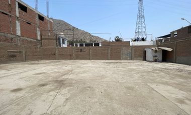 Terreno De 360 M2 En Ate - Gloria Baja