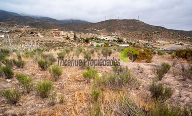 Parcela de 5933 m2, hermosa vista. Sector La Estrella de El Rosario. La Serena. $28 millones