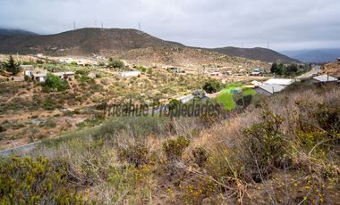 Parcela de 5933 m2, hermosa vista. Sector La Estrella de El Rosario. La Serena. $28 millones