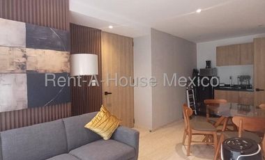 DEPARTAMENTO EN RENTA AMUEBLADO 47m2 EN ROMA NORTE. 1HAB. 1BAÑO. 26-794 AMJ