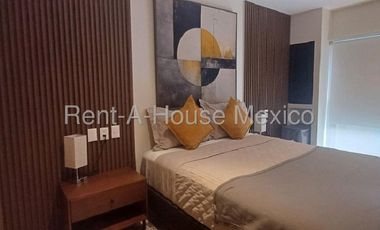 DEPARTAMENTO EN RENTA AMUEBLADO 47m2 EN ROMA NORTE. 1HAB. 1BAÑO. 26-794 AMJ