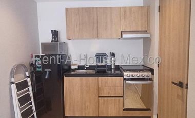 DEPARTAMENTO EN RENTA AMUEBLADO 47m2 EN ROMA NORTE. 1HAB. 1BAÑO. 26-794 AMJ