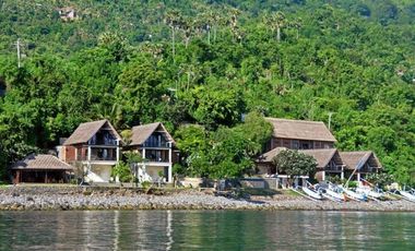 For Sale – Santorini-Style Beachfront Villa in Amed, Bali Coastal Elegance Meets Tropical Serenity