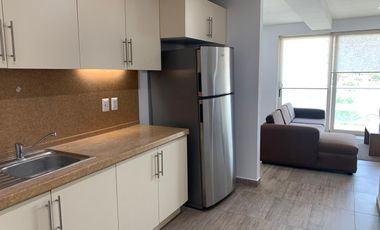 RENTO LOFT DE UNA RECAMARA AMUEBLADO $12,000.00 INC. MTTO. FRACC. NATURA RESIDENCIAL