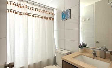 SE ARRIENDA DEPTO AMOBLADO EN EDIF. VISTA AZUL.