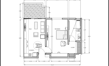 Departamento en renta especial en Zona Premium para Adultos Mayores - Casa Elite Cabo Norte