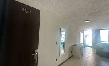 RENTA DE DEPARTAMENTO  SEMI AMUEBLADO NAPOLES  2 MINUTOS DE TORRE WTC Y CENTER PEPSI