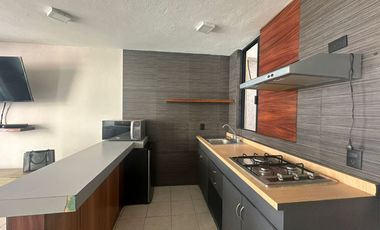 RENTA DE DEPARTAMENTO  SEMI AMUEBLADO NAPOLES  2 MINUTOS DE TORRE WTC Y CENTER PEPSI