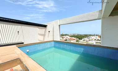 Departamento Renta Roof Alberca Equipado Fracc Costa de Oro Boca del Río