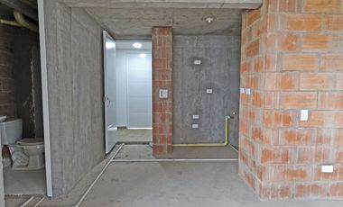 Apartamento en obra gris de 2 alcobas en venta. Caldas, Primavera