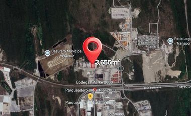 TERRENO PARA PATIO INDUSTRIAL EN VENTA / RENTA EN PARKE 2000 | ARLETTE FLORES