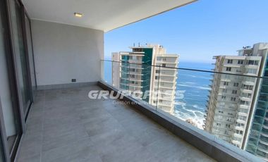 2 Dormitorios, vista panorámica en sector de Reñaca Norte