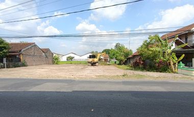Tanah Jogja Dekat Jl Solo Jogja di Berbah Kalasan