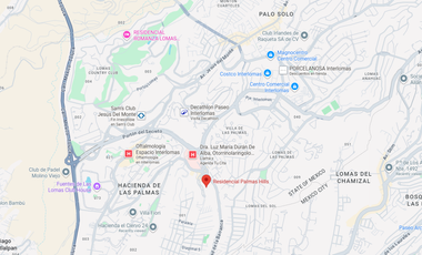 PENTHOUSE DE LUJO EN REMATE UBICADO EN PALMAS HILLS RESIDENCIAL, INTERLOMAS, HXQ.