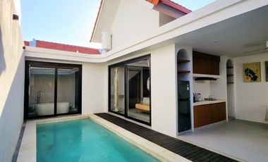 Villa baru design Mediterranian dijual di Sanur.