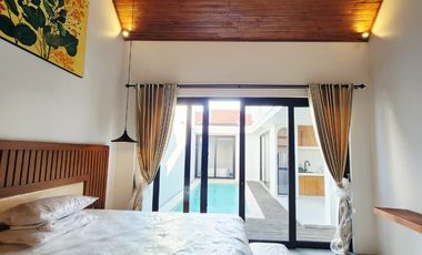 Villa baru design Mediterranian dijual di Sanur.