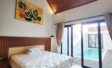 Villa baru design Mediterranian dijual di Sanur.