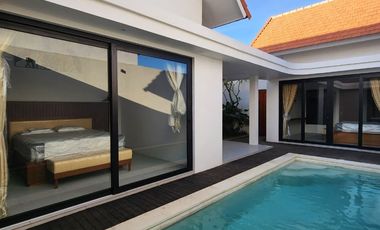 Villa baru design Mediterranian dijual di Sanur.