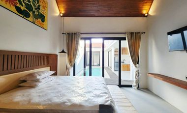 Villa cantik design Mediterranian dijual di Sanur.