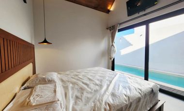 Villa cantik design Mediterranian dijual di Sanur.