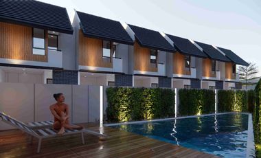 PERUMAHAN KONSEP APARTHOUSE RUMAH 2 LANTAI DI JALAN UTAMA SAWANGAN DKT AKSES TOL HARGA 400 JT