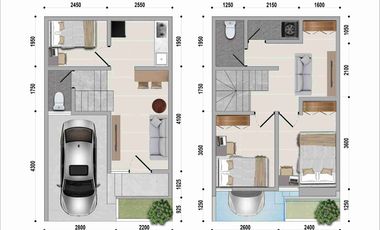 PERUMAHAN KONSEP APARTHOUSE RUMAH 2 LANTAI DI JALAN UTAMA SAWANGAN DKT AKSES TOL HARGA 400 JT