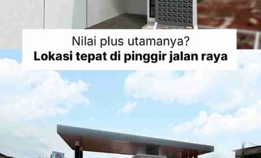 RMH BARU 2 LANTAI HARGA 400 JUTAAN KONSEP APARTHOUSE FASILITAS KOMPLIT DI JALAN UTAMA