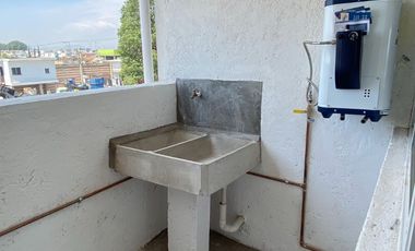 Renta departamento con alberca. San Francisco Ocotlán, Cuautlancingo. Periférico y Autopista