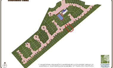2 Terrenos en venta en Ciudad Maderas Condominio CEIBA SLP.
