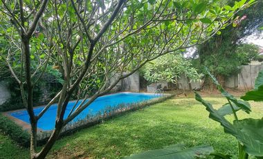 For Rent House at Kemang South Jakarta Swimming Pool and Big Garden