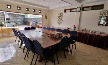 dijual ex hotel bintang 2 setiabudi bdg 27 kamar, halaman luas lokasi strategis dekat fasilitas umum