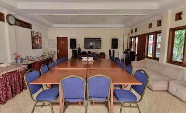 dijual ex hotel bintang 2 setiabudi bdg 27 kamar, halaman luas lokasi strategis dekat fasilitas umum