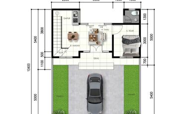 Rumah Area Pasar Kebun Kopi Kota Jambi