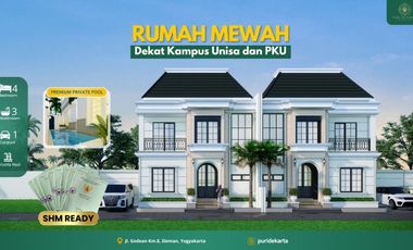 Rumah Murah Dekat  Kampus Universitas 'Aisyiyah Kolam Renang yogyakarta